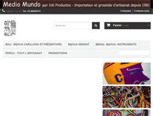 Tablet Screenshot of mediomundo.fr